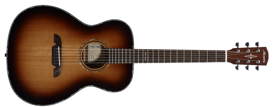 Alvarez AFA1965 Folk Sunburst Anniversary Solid Spruce Top