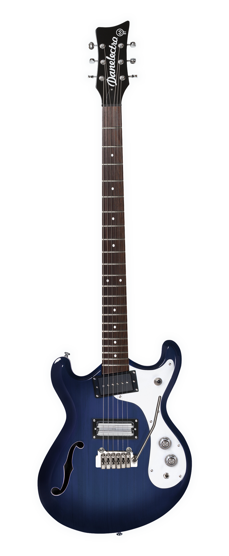 Danelectro 66T Baritone Trans Blue - Regent Sounds