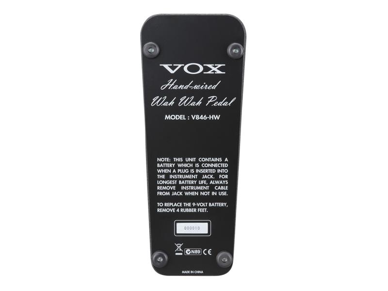 Vox V846-HW Hand-wired - Regent Sounds